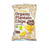 CHIPSY Z PLANTANA O SMAKU TRUFLI BEZGLUTENOWE BIO 80g 26970