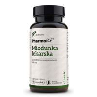 MIODUNKA LEKARSKA EKSTRAKT (450 mg) BEZGLUTENOWY 90 KAPSUŁEK 28680