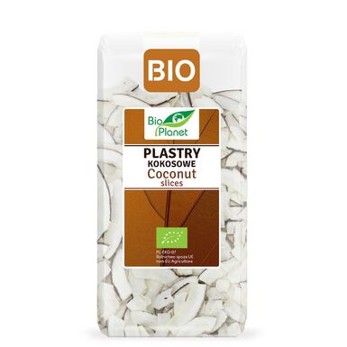 PLASTRY KOKOSOWE BIO 250g 