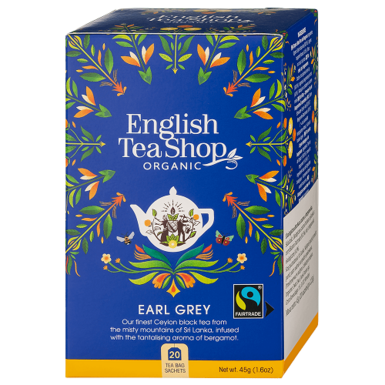 HERBATA CZARNA EARL GREY FAIR TRADE BIO (20 x 2,25g) 45g 