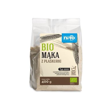 MĄKA Z PŁASKURKI BIO 400g 