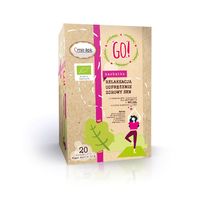 HERBATKA GO! RELAKSACJA ODPRĘŻENIE ZDROWY SEN BIO (20 x 2,5g) 50g 15779