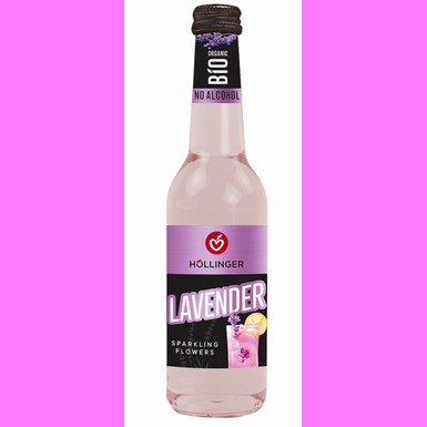 DRINK MUSUJĄCY BEZALKOHOLOWY O SMAKU LAWENDY BIO 330ml 