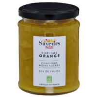 DŻEM Z POMARAŃCZY O OBNIŻONEJ ZAWARTOŚCI CUKRÓW BIO 310g 20399