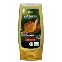 MIÓD NEKTAROWY AKACJOWY BEZGLUTENOWY BIO Z DOZOWNIKIEM 350g 23536