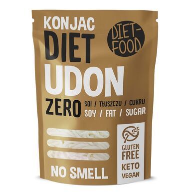 MAKARON (KONJAC) UDON BEZGLUTENOWY 270g (200g) 