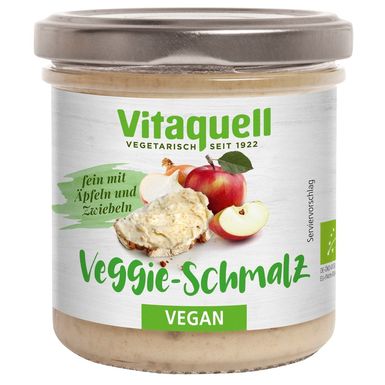 SMALCZYK WEGAŃSKI ZE SMAŻONĄ CEBULĄ I JABŁKIEM BIO 125g 