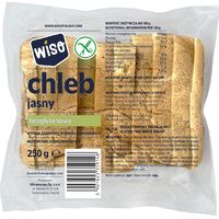 CHLEB JASNY KROJONY BEZGLUTENOWY 250g 29891