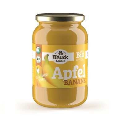 MUS JABŁKO BANAN BEZ DODATKU CUKRÓW BIO 360g 