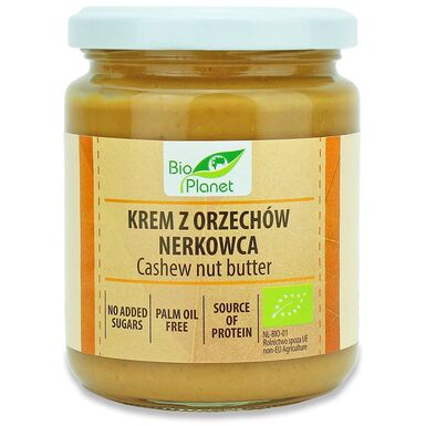 KREM Z PRAŻONYCH ORZECHÓW NERKOWCA BIO 250g 