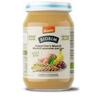 10 mc PRZECIER OWOCOWY JABŁKO BANAN WIŚNIA ZE ZBOŻAMI BEZ DODATKU CUKRÓW DEMETER BIO 250g 19595