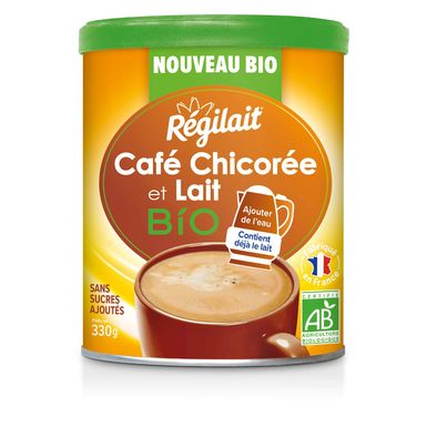 NAPÓJ MLECZNY Z KAWĄ I CYKORIĄ INSTANT BIO 330g 