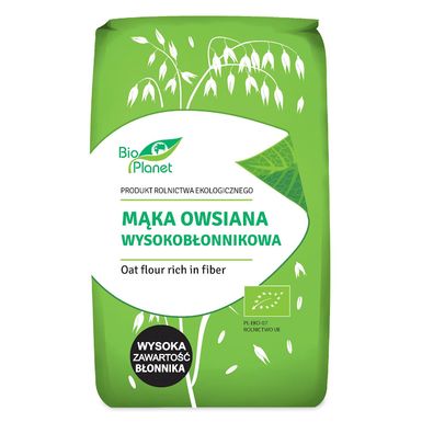 MĄKA OWSIANA PRAŻONA WYSOKOBŁONNIKOWA BIO 400g 