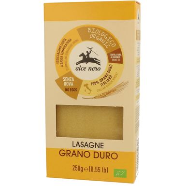 MAKARON (SEMOLINOWY) LASAGNE BIO 250g 