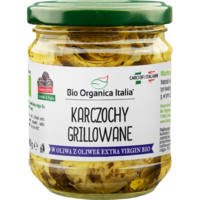 KARCZOCHY GRILLOWANE W OLEJU BIO 190g (115g) (SŁOIK) 10729