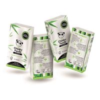 CHUSTECZKI BAMBUSOWE TRZYWARSTWOWE KIESZONKOWE 8 x 10szt. 16001