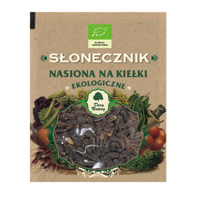 NASIONA SŁONECZNIKA BIO NA KIEŁKI 50g 