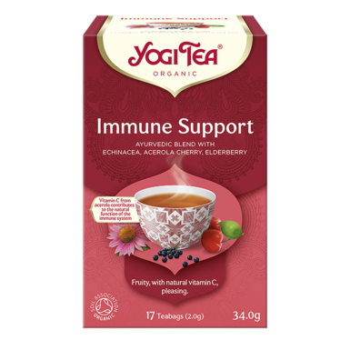 HERBATKA NA ODPORNOŚĆ (IMMUNE SUPPORT) BIO (17 x 2g) 34g 
