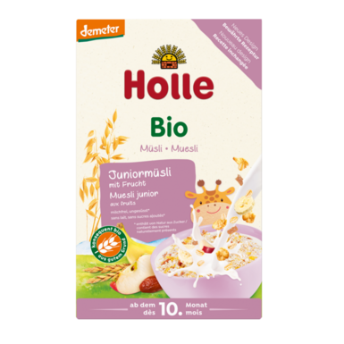 MUSLI JUNIOR Z OWOCAMI OD 10 MIESIĄCA DEMETER BIO 250g 