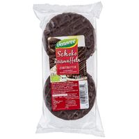 WAFLE RYŻOWE Z GORZKĄ CZEKOLADĄ BEZGLUTENOWE BIO 100g 14638