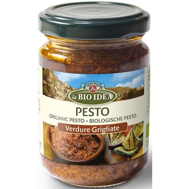 PESTO Z GRILLOWANYMI  WARZYWAMI BIO 140g 