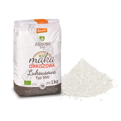 MĄKA ORKISZOWA LUKSUSOWA TYP 550 DEMETER BIO 1kg 
