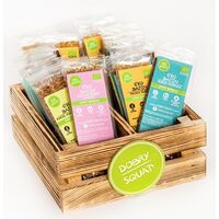 BATON DAKTYLOWY Z ORZESZKAMI ZIEMNYMI I SOLĄ MORSKĄ (KARMEL LOVE) BEZ DODATKU CUKRU BIO 30g 25141