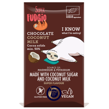 CZEKOLADA KOKOSOWA BEZGLUTENOWA BIO 80g 