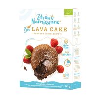 MIESZANKA NA FONDANT CZEKOLADOWY (LAVA CAKE) BEZGLUTENOWA BIO 241g 28220