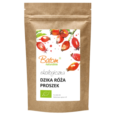 DZIKA RÓŻA PROSZEK BIO 100g 