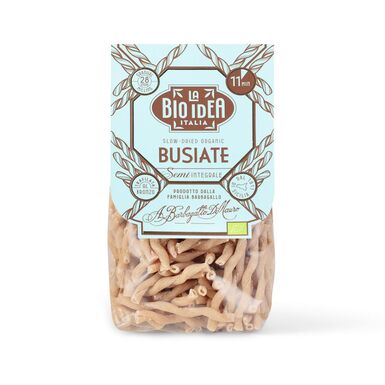 MAKARON (SEMOLINOWY PÓŁRAZOWY) BUSIATE BIO 375g 
