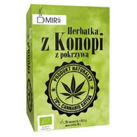 HERBATKA Z KONOPI Z POKRZYWĄ BIO (20 x 0,8g) 16g 13245