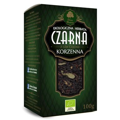 HERBATA CZARNA KORZENNA LIŚCIASTA BIO 100g 