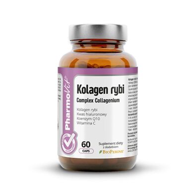 KOLAGEN RYBI COMPLEX BEZGLUTENOWY 60 KAPSUŁEK 