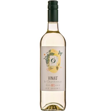 WINO BEZALKOHOLOWE LE CHARDONNAY BIAŁE SŁODKIE BIO 735ml 
