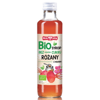 SYROP RÓŻANY SŁODZONY MIODEM BIO 250ml 16457