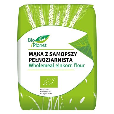 MĄKA Z SAMOPSZY PEŁNOZIARNISTA BIO 1kg 
