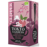 HERBATA ZIELONA JAŚMINOWA O SMAKU BRZOSKWINIOWYM (TOKYO GARDENS) BIO (20 x 2g) 40g 29830