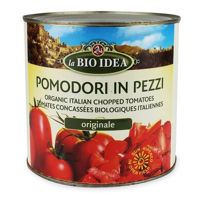 POMIDORY KROJONE BEZ SKÓRY BIO 2,5kg 