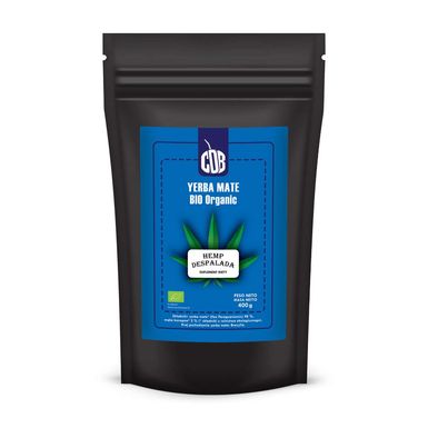 YERBA MATE HEMP DESPALADA BIO 400g 