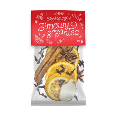 MIESZANKA LIOFILIZOWANA DO HERBATY I NAPOJÓW (ZIMOWY GRZANIEC) BIO 20g 