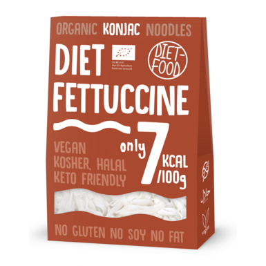 MAKARON (KONJAC) FETTUCCINE BEZGLUTENOWY BIO 385g (300g) 