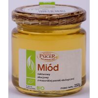 MIÓD NEKTAROWY AKACJOWY BIO 250g 18768