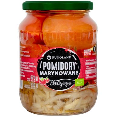 POMIDORY MARYNOWANE BIO 670g (310g)  