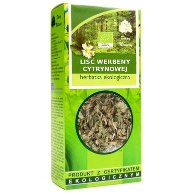 HERBATKA LIŚĆ WERBENY CYTRYNOWEJ BIO 25g 
