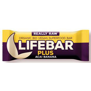 BATON DAKTYLOWO ORZECHOWY Z BANANEM RAW BEZ DODATKU CUKRÓW BEZGLUTENOWY BIO 47g 