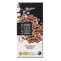 CZEKOLADA GORZKA Z KRUSZONYMI ZIARNAMI KAWY ESPRESSO BIO 100g 19700