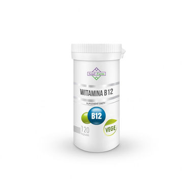 WITAMINA B12 120 KAPSUŁEK (100 mcg) 