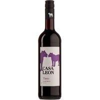 WINO CASA LEON CZERWONE PÓŁSŁODKIE  BIO 0,75L (HISZPANIA)9249