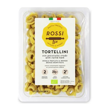TORTELLINI Z SZYNKĄ BIO 250g 